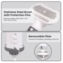 Фен для домашніх тварин з гребінцем Vailge Pet Hair Dryer PBMB-E Білий (2094): Матеріал пластик
