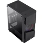 Корпус Aerocool Menace Saturn FRGB (MENACE FRGB-G-BK-V1): Материал передней панели пластик и сталь