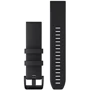 Ремінець Garmin QuickFit 22 Watch Bands Black Silicone with Black Stainless Steel Hardware (010-12901-00)