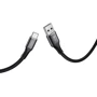 Кабель T-PHOX USB Cable to USB-C Jagger 2m Black (T-C814 (2) black): Довжина 2 м