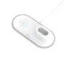 Зарядное устройство Hoco Wireless Charger CW21 Wisdom 3in1 White for iPhone 16 I 15 I 14 I 13 I 12 series, Apple Watch and Apple AirPods