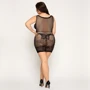 Платье сетка JSY P81168 Plus Size