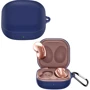 Чехол для наушников BeCover Silicone Case Deep Blue (705407) for Samsung Galaxy Buds 2 Pro/Buds 2/Buds Live/Buds Pro: Материал Силикон