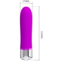 Вибромассажер серии Pretty Love Sebastian Purple, BI-014611