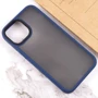 Чохол для iPhone Mobile Case TPU+PC Metal Buttons Blue для iPhone 13: Тип аксесуара чехол