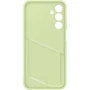 Чехол для телефонов Samsung Card Slot Case Lime (EF-OA256TMEGWW) for Samsung A256 Galaxy A25 5G: Пленка в комплекте нет