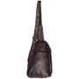 Мужская сумка-слинг Borsa Leather коричневая (K1029-brown): Пол Мужской