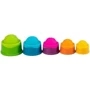 Пірамідка тактильна Чашки Fat Brain Toys dimpl stack (F293ML): Вік Менее 1 года