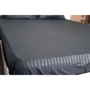 Простирадло LightHouse Mf Stripe Аnthracite страйп-мікрофібра 215х240см (2200000605191)
