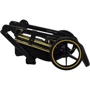 Коляска 2 в 1 Adamex Belissa Special Edidion (Gold) PS-569 чорний - чорна шкіра (перфорація): Тип коляски Универсальная коляска (2-в-1)