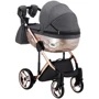 Коляска 2 в 1 Adamex Chantal Star Polar (Pink Gold) Star 4 (624639): Возможность установки люльки есть