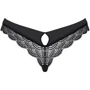 Трусики Obsessive Chemeris panties Вlack, XS/S