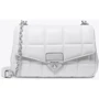 Женская сумка через плечо Michael Kors Soho Lg Chain белая (30F0S1SL3L085)