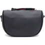 Женская сумка-седло Borsa Leather черная (K120172bl-black)