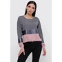 Свитшот FashionUp KF-1802A-42 42 серый