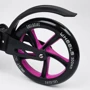 Самокат двоколісний Best Scooter з PU колесами і 2 амортизаторами Black / Pink (100074): Максимальне допустиме навантаження, кг 100