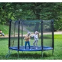 Батут Funfit 8 ft синий с внешней сеткой 252 см фото 3