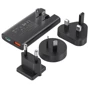 Зарядное устройство Choetech Wall Charger USB-C+USB GaN 65W Black (PD6011-EU-BK)