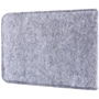 Gmakin Cover Envelope With Rubber Band Light Grey (GM16-15) for MacBook Pro 15/Pro 16: Матеріал повсть
