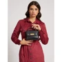 Жіноча сумка-сетчел Guess Bea Mini Top Handle Flap чорна (HWVB8132780-BLA): Стать Женский