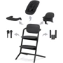 Стульчик для кормления 4 в 1 Cybex Lemо Stunning Black (521003207): Наклон спинки нет
