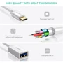 Адаптер Ugreen Adapter US154 USB-C to USB3.0 White (30702) фото 4