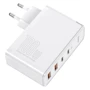Зарядное устройство Baseus Wall Charger GaN2 2xUSB-C+2хUSB 100W White with USB-C Cable (CCGAN2P-L02): Кабель в комплекте USB-C