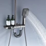 Душевая система Lefton Lefton Thermostatic Shower System with Temperature Display and 4 Water Outlet Modes-SST2203 Grey фото 8