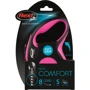 Поводок-рулетка Flexi New Comfort S до 12 кг 8 м рожевий (4000498029015): Довжина 8 м