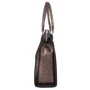 Женская сумка тоут Laskara черная (LK10199-black-bronze): Застежка Молния