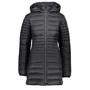 Куртка CMP Woman Parka Snaps Hood 30K3676-U901 44 (36) черная демисезон с капюшоном