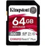 Карта памяти Kingston 64GB SDXC Class 10 UHS-II U3 (SDR2/64GB)