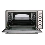 Электродуховка настольная Ventolux SILVIA BK/X: Размеры 340x608x460