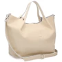Женская сумка-мешок Ricco Grande бежевая (1l575-beige): Тип ручки Со съемным ремнем, Плечевой ремень, С двумя ручками, Короткая ручка