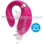 Вибромассажер для пар Boss Series с пультом ДУ - Couple Vibrator Pink USB 9 Function (BS5200030)