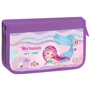 Пенал Kidis Mermaid 2 відділення фіолетовий (14034)
