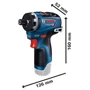 Шуруповерт Bosch GSR 12V-35 HX (06019J9101): Тип инструмента дрель-шуруповерт