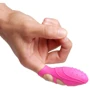 Вибростимулятор на палец Frisky Silicone G-Spot Finger Vibe Pink