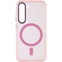 Чехол для телефонов Epik TPU Lyon Frosted with MagSafe Pink for Samsung S911 Galaxy S23: Совместимость Samsung S911 Galaxy S23
