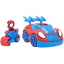 Транспортний засіб Spidey Feature Vehicle 2 in 1 Spidey Stealth Strike Vehicle Ударна машина-невидимка Спайді (SNF0019) фото 6