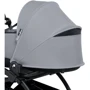 Универсальная коляска BABYZEN YOYO² с люлькой Bassinet Stone/Серый без дождевика белая рама (BZ10109-01/595410/595): Тип коляски Универсальная коляска (2-в-1)