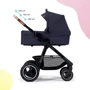 Универсальная коляска 2 в 1 Kinderkraft Everyday Denim (KSEVER00DEN2000): Ширина шасси 60