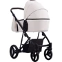 Детская коляска 2 в 1 Bebetto Flavio PRO 01 white, 100% Эко-кожа, (503.12.21.P01): Количество блоков 2