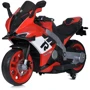 Детский электромотоцикл Bambi красный (M 6013EL-3(24V))