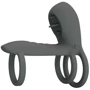 Насадка с вибрацией LYBAILE Pretty Love Master Ring Gray (BI-040135-1)