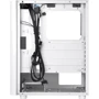 Корпус AZZA Spectra White (CSAZ-280W): Материал передней панели пластик