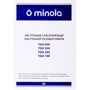 Настольная плита Minola TGH 200 BL фото 2