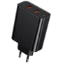 Зарядное устройство Baseus Wall Charger PPS Three Output Quick Charger (C+U+U) 60W EU Black (CCFS-G01): Особенности Power Delivery (PD), USB-C, Быстрая зарядка