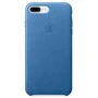 Чехол для iPhone Apple Leather Case Sea Blue (MMYH2) for iPhone 8 Plus/iPhone 7 Plus