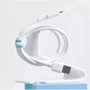Кабель Proove USB Cable to USB-C Small Silicone 3A 1m White фото 3